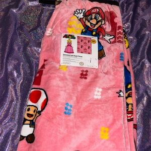 Princess Peach Super Mario Blanket